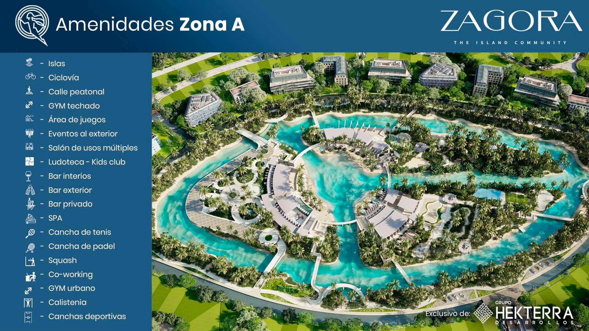 11.-AMENIDADES ZONA A DEL DESARROLLO ZAGORA EN YUCATÁN