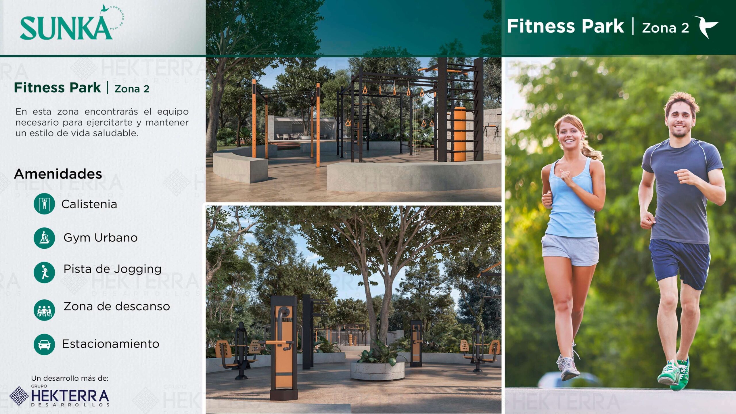 11.-Zona 2 Fitness Park en el Desarrollo Sunká en Yucatán