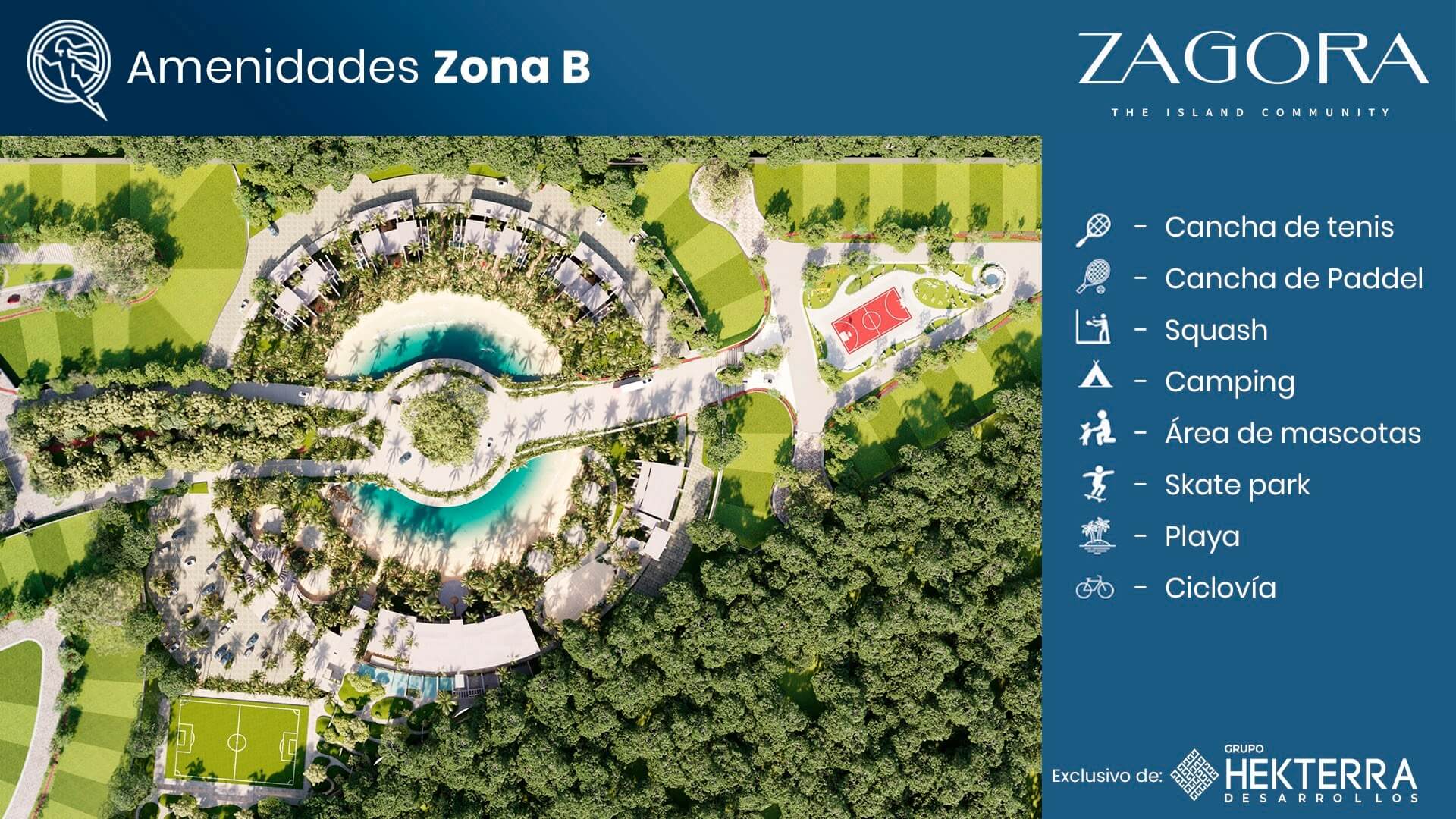 17.-AMENIDADES ZONA B DEL DESARROLLO ZAGORA EN YUCATÁN