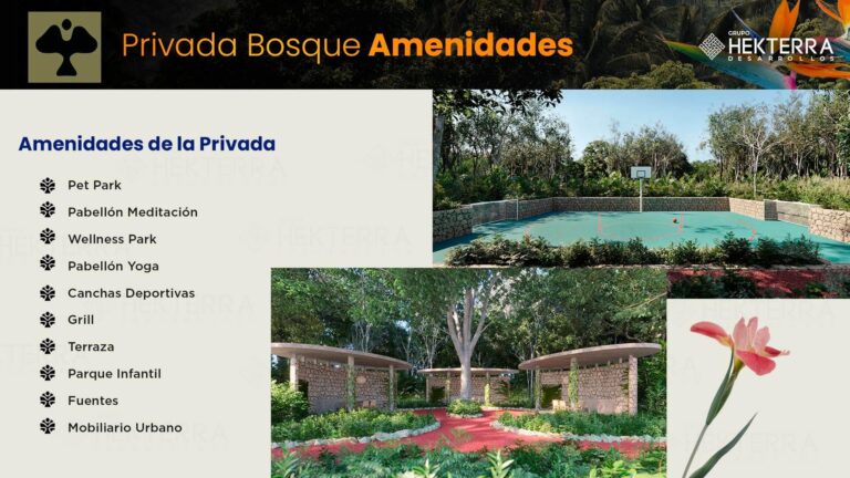 Privada Bosque Amenidades